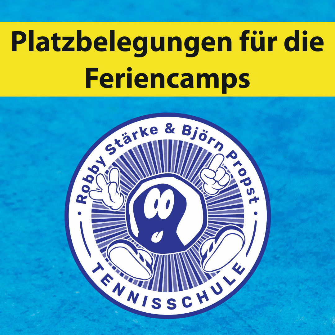 Platzbelegungen in den Sommerferien / Feriencamps