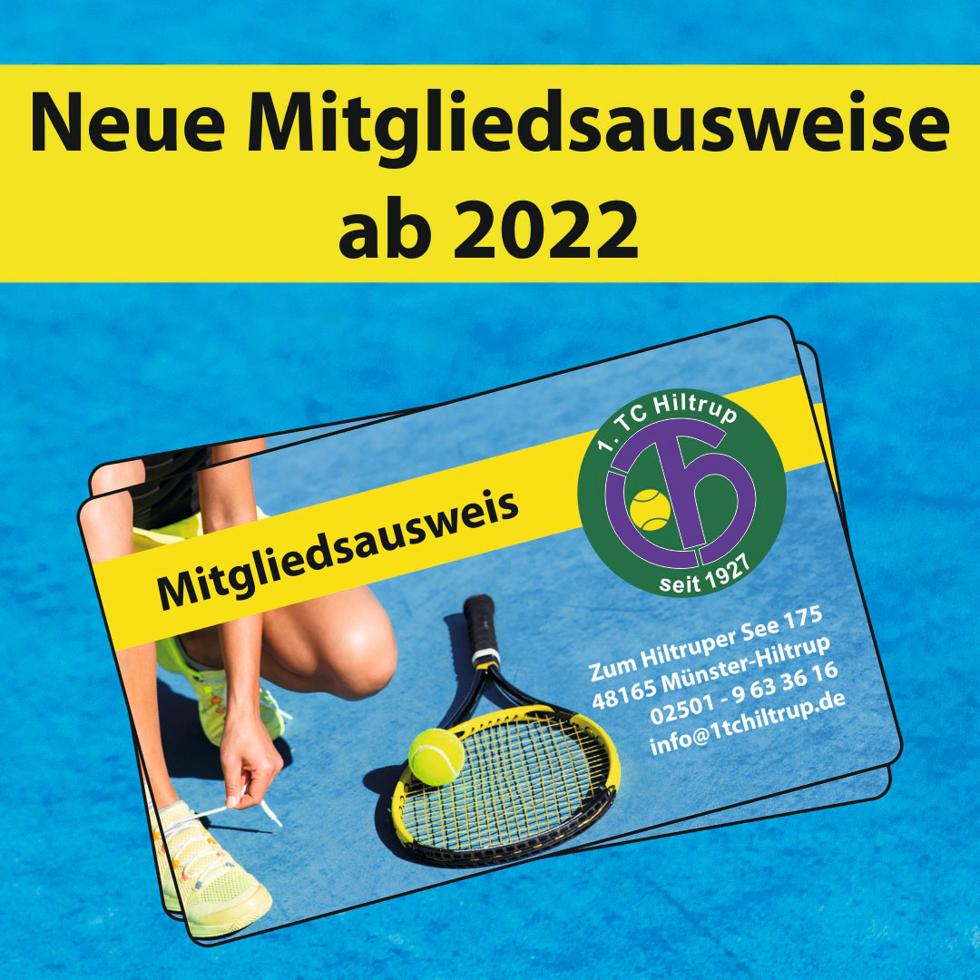 Neue Mitgliedsausweise