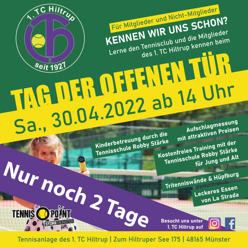 Countdown - Tag der offenen Tür