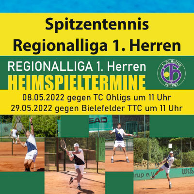 Spitzentennis / Saisonstart Regionalliga 1. Herren
