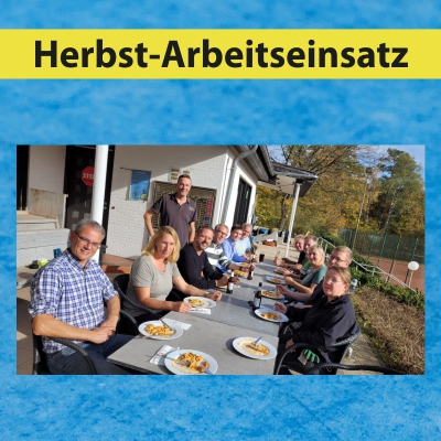 Herbst-Arbeitseinsatz