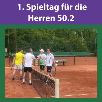 Herren 50.2 erkämpft sich ein 3:3 nach einem 1:3 Rückstand