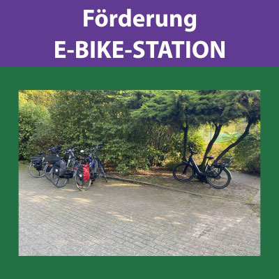 Sicherer Fahrradständer mit E-Bike-Ladestation